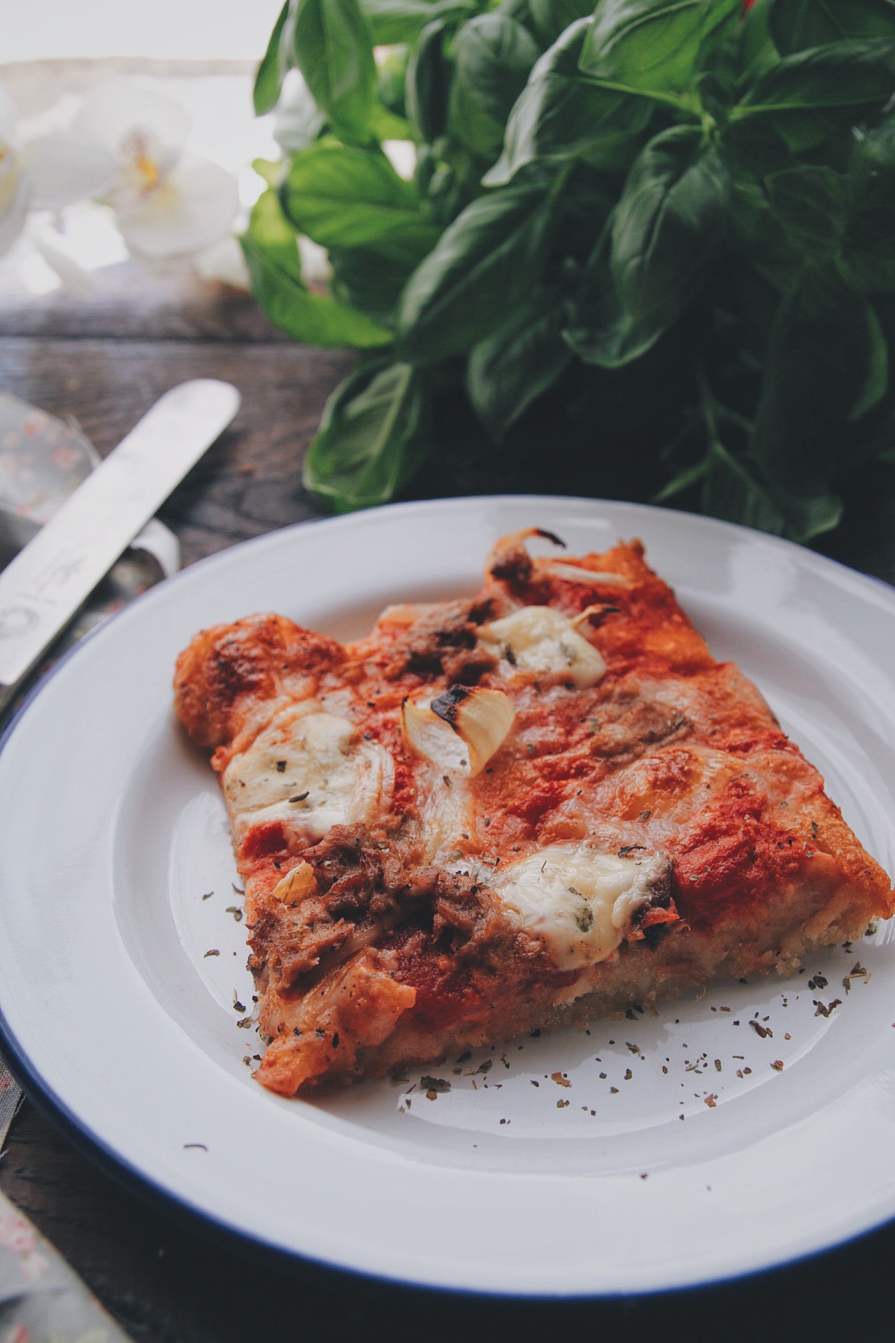 pizza di pane raffermo