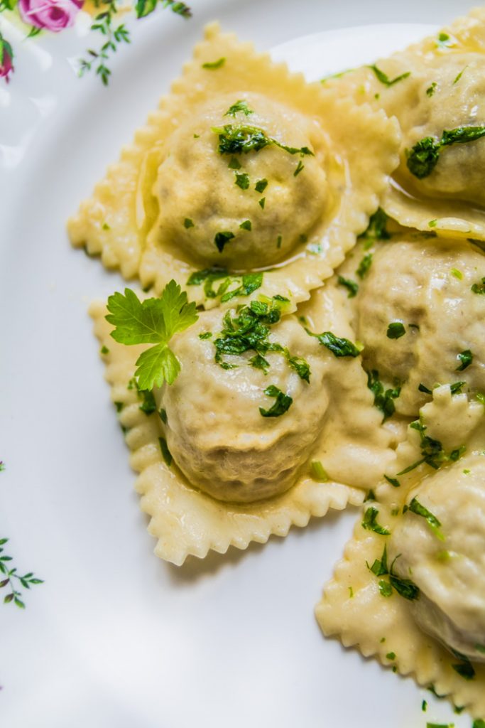 Ravioli del riciclo