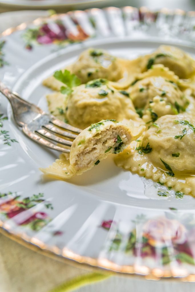 Ravioli del riciclo