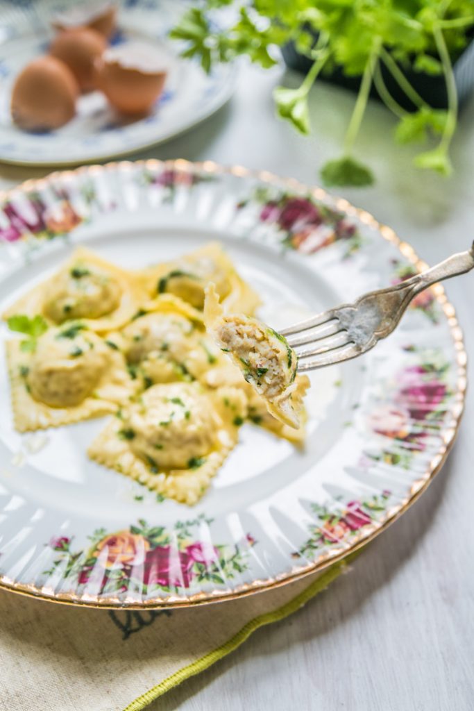 Ravioli del riciclo