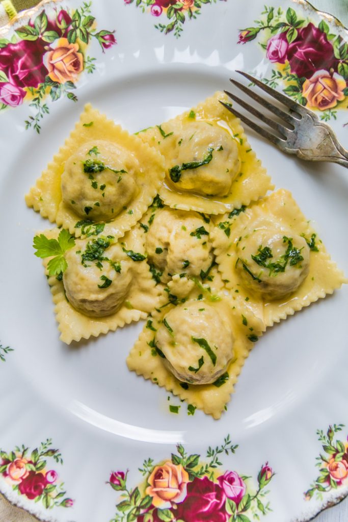 Ravioli del riciclo