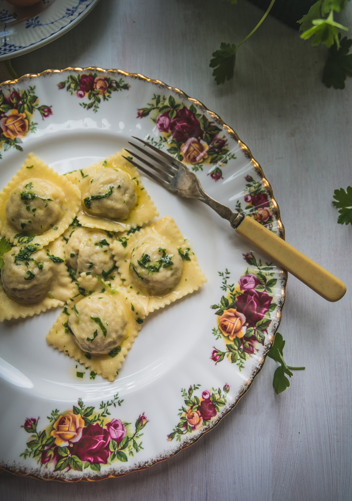 Ravioli del riciclo